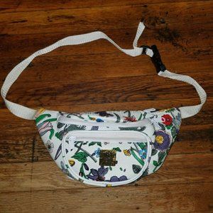 NWOT G. Cesare Floral Fanny Pack
